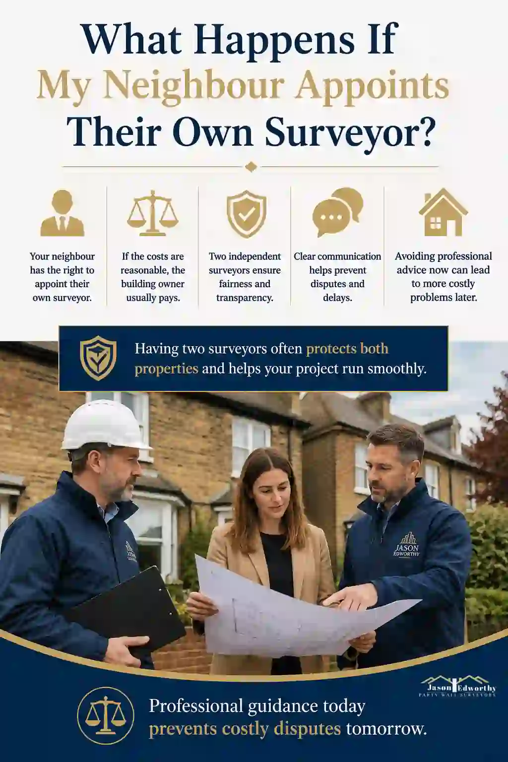 What Happens If My Neighbour Appoints Their Own Surveyor March?