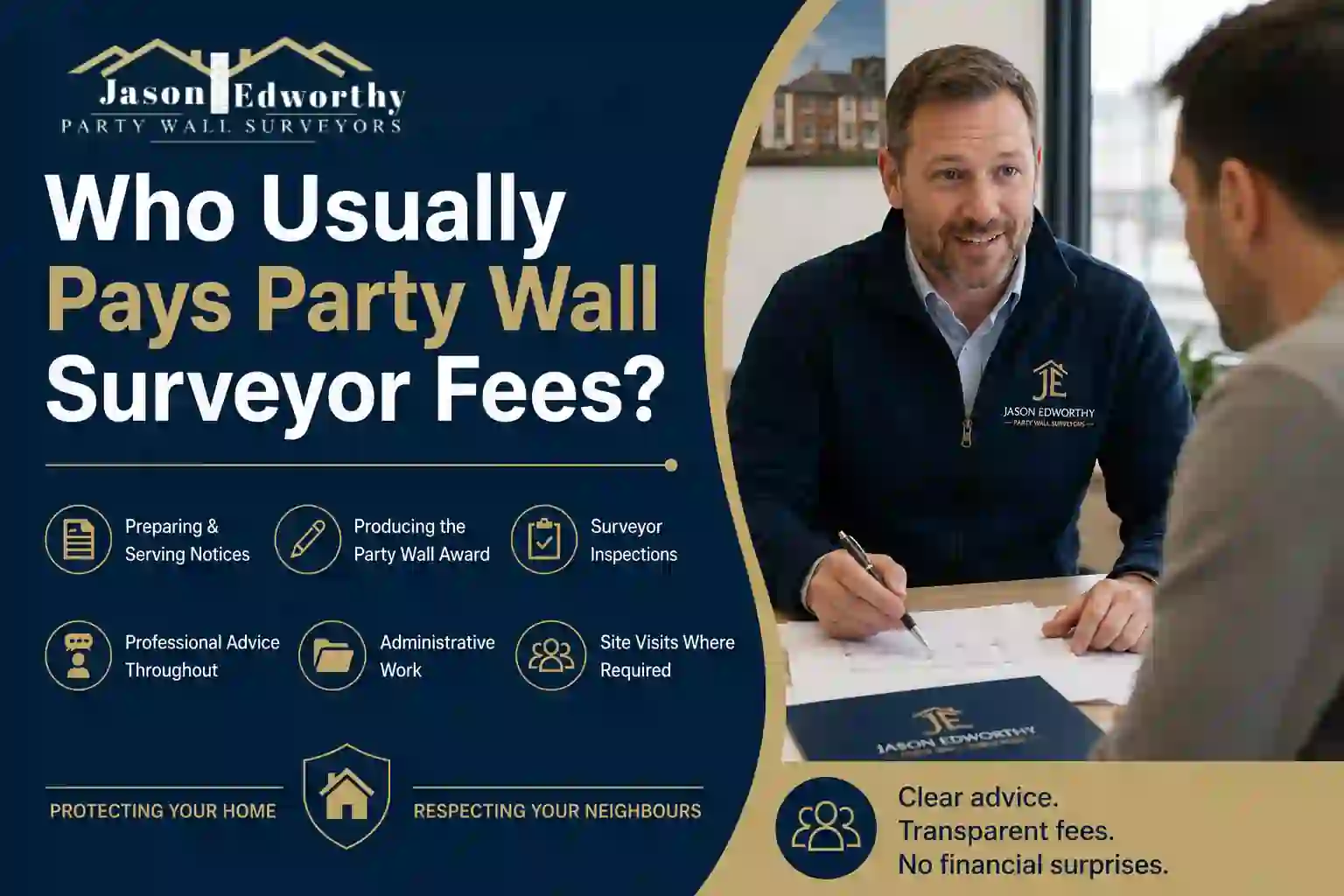 Who Usually Pays Party Wall Surveyor Fees March?